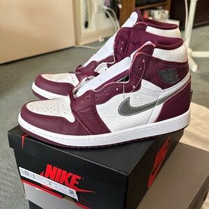 Nike Air Jordan 1 Retro High OG Bordeaux Size 9.5 New with Box